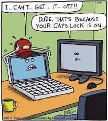 Computer cartoon
